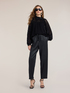 Blusa in pizzo con collo alto image number 2