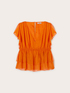 Bluză cu &icirc;ncrețituri și volane image number 4