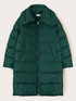 Long down jacket with wide collar image number 4
