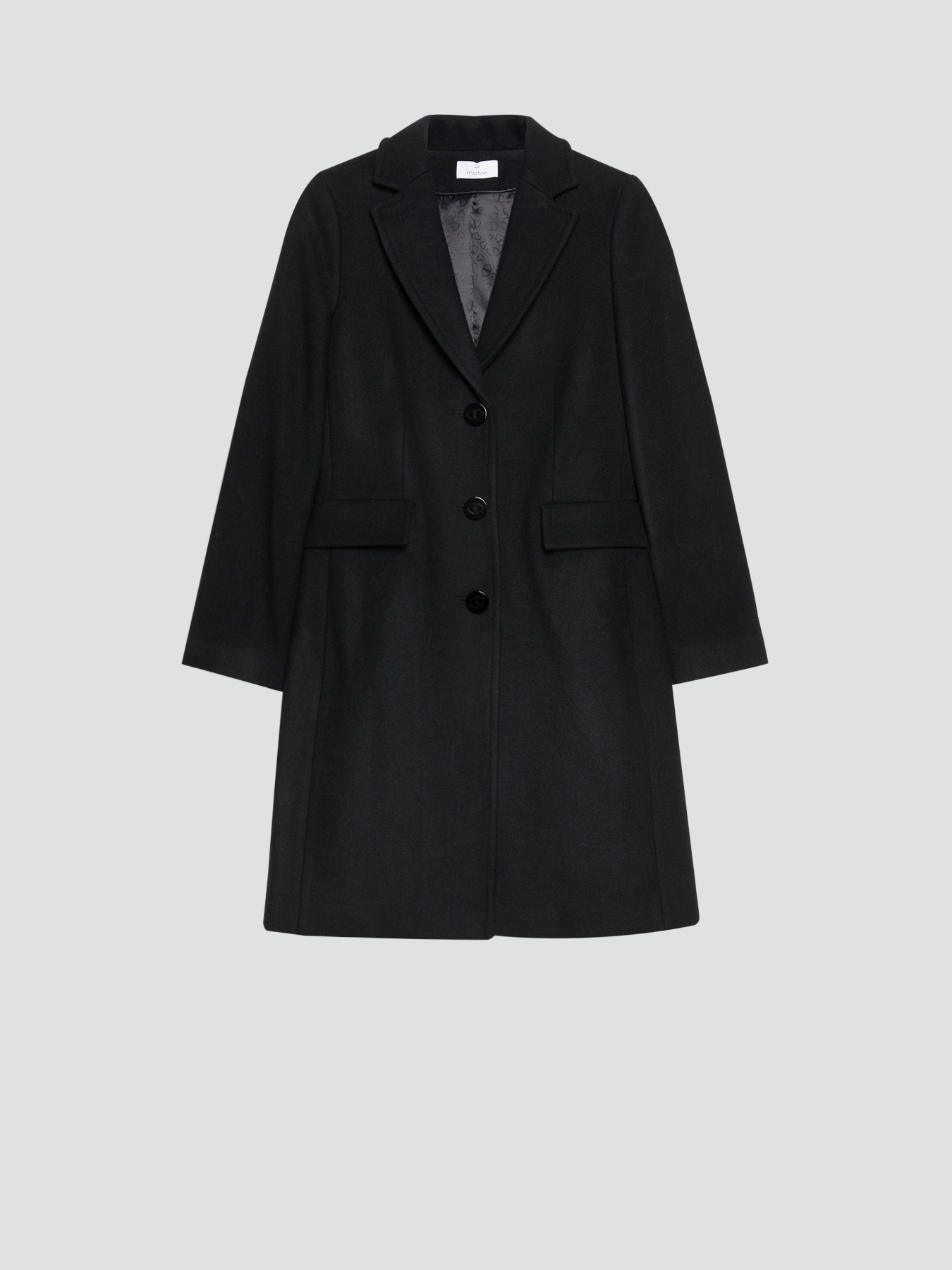 Wool blend coat image number 3