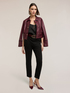 Regular fit trousers in milano stitch image number 0