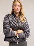 Lightweight short puffer jacket with high neck image number 0