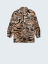 Camicia animalier con collo a fusciacca image number 3