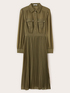 Vestito chemisier in georgette pliss&eacute; image number 4