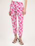 Pantalones regular con estampado floral image number 0