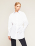 Camicia lunga con cinturino in tono image number 0