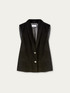 Smooth velvet waistcoat image number 3