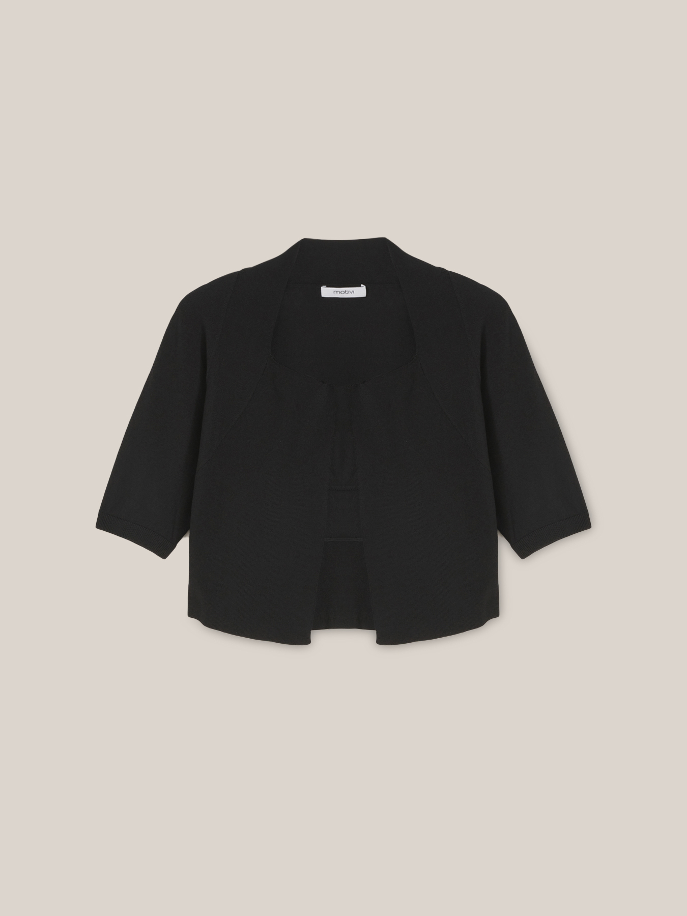 Cubre hombros de punto con mezcla de viscosa image number 3