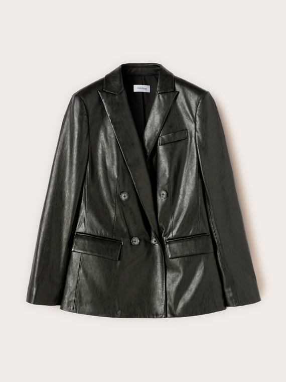 Zweireihiger Blazer mit Revers