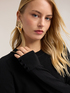 Viscose knit top with tonal trims image number 3