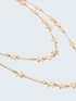 Collar de varias cadenas con estrellas image number 1