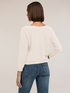 Kimono sweater with sequins image number 1
