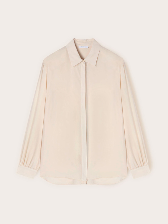 Chemise fluide avec boutonnage dans le dos