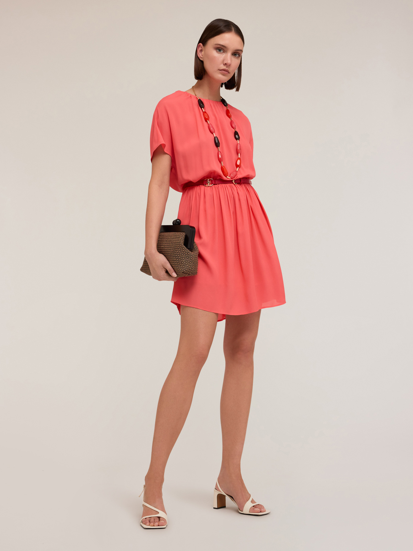 Rochie mini cu &icirc;ncrețituri image number 0