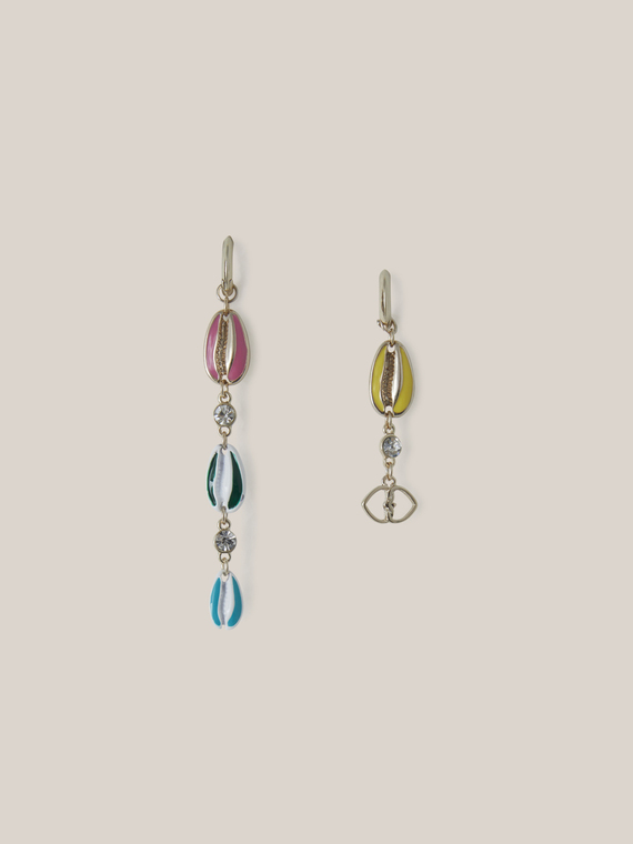 Motivi Orecchini conchiglia Double Love Donna