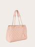Quilted faux leather Shopping bag image number 2