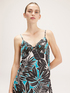 Long tropical pattern dress image number 2