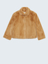 Short faux fur coat image number 3