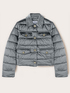 Short lightweight down jacket with jewel buttons image number 4