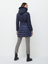 Long hooded down jacket image number 1