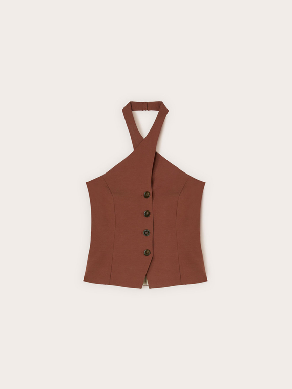 Top halter neck The Tailoring Lab