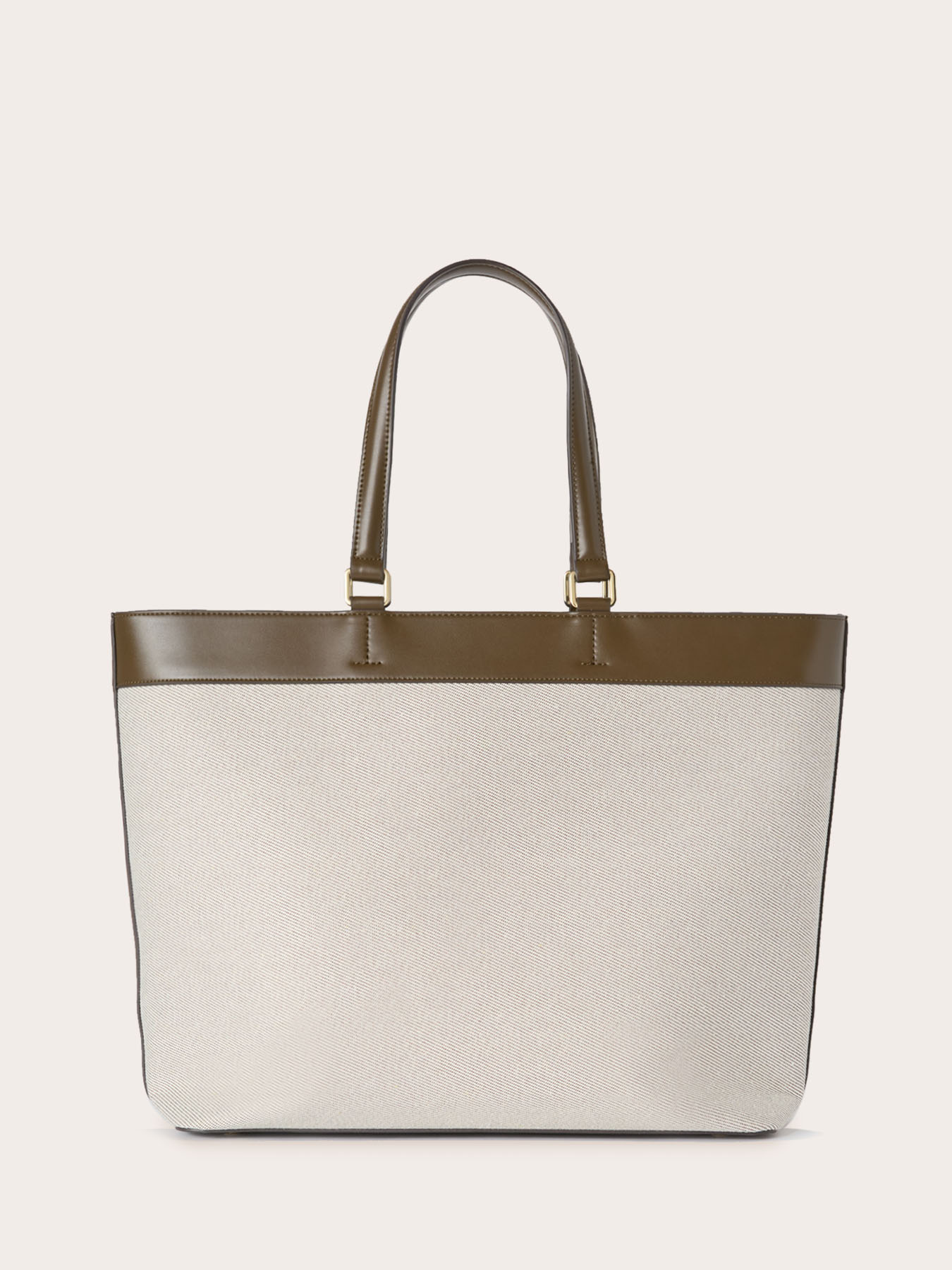 Shopping bag in canvas con manici image number 2