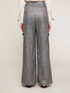 Glen plaid pattern palazzo trousers image number 1