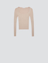 Ribbed sweater with square neckline image number 3