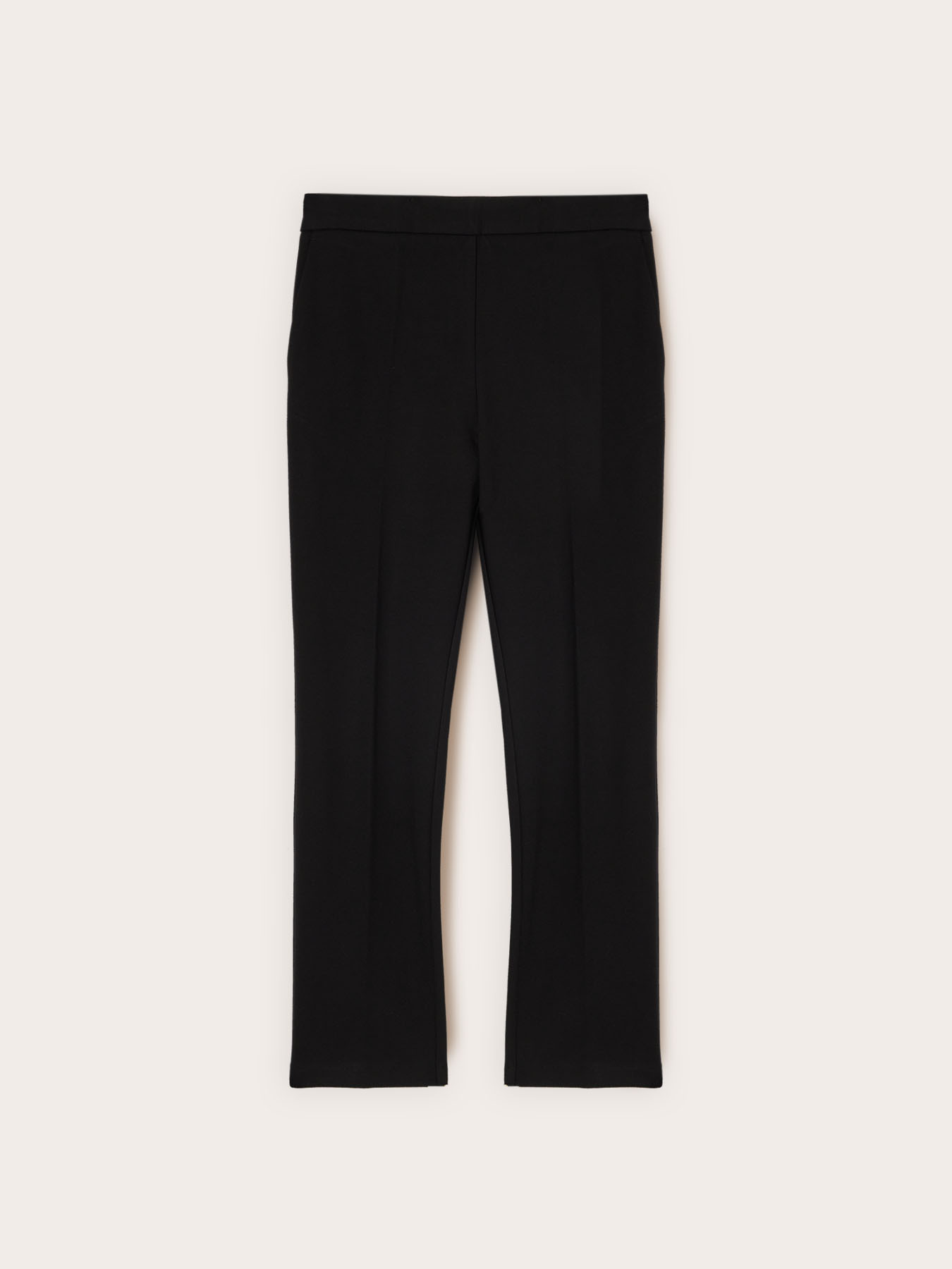 Pantalon coupe regular en jersey milano image number 3
