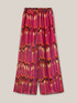 Pantalones modelo palazzo con estampado geométrico image number 3