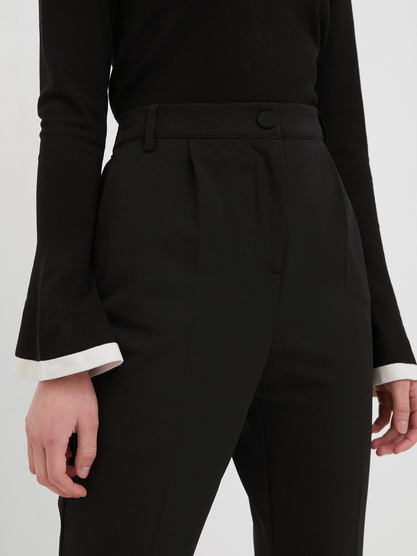 Karottenhose mit Aufschlag image number 2