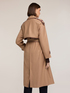 Trench cinturato in gabardine misto viscosa image number 1