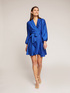 Vestito corto satin image number 0