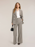Palazzo-Hose mit Prince-of-Wales-Muster image number 0