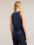 Top en satin de viscose avec d&eacute;collet&eacute; profond image number 1