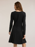 Flare dress in milano stitch image number 1