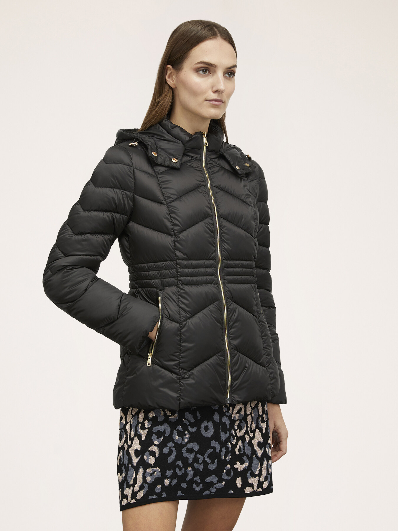 Veste rembourr&eacute;e avec capuche image number 2