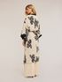 Patterned viscose kimono image number 1
