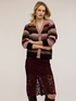 Striped wool blend jumper image number 0