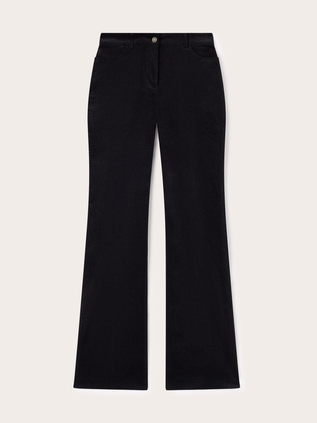 Corduroy flare pants image number 4