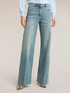 Jean large taille haute washed image number 2