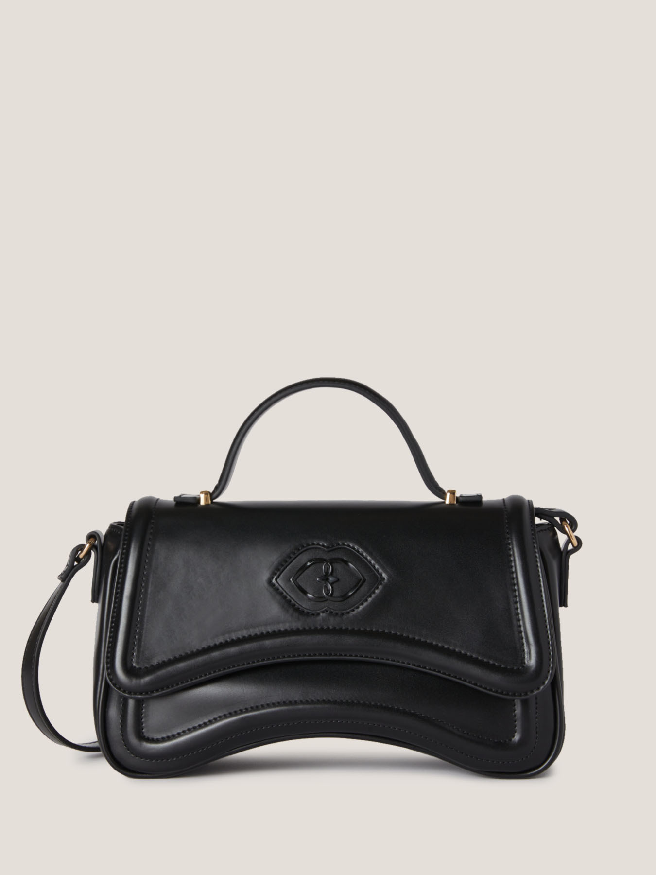 Medium Curvy Bag in tessuto spalmato image number 0