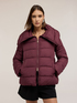 Heavy down jacket with high collar image number 3
