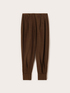 Trousers with lyocell blend cuff image number 4