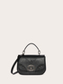 Shoulder bag with metal studs image number 1