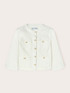 Mixed cotton drill jacket image number 4