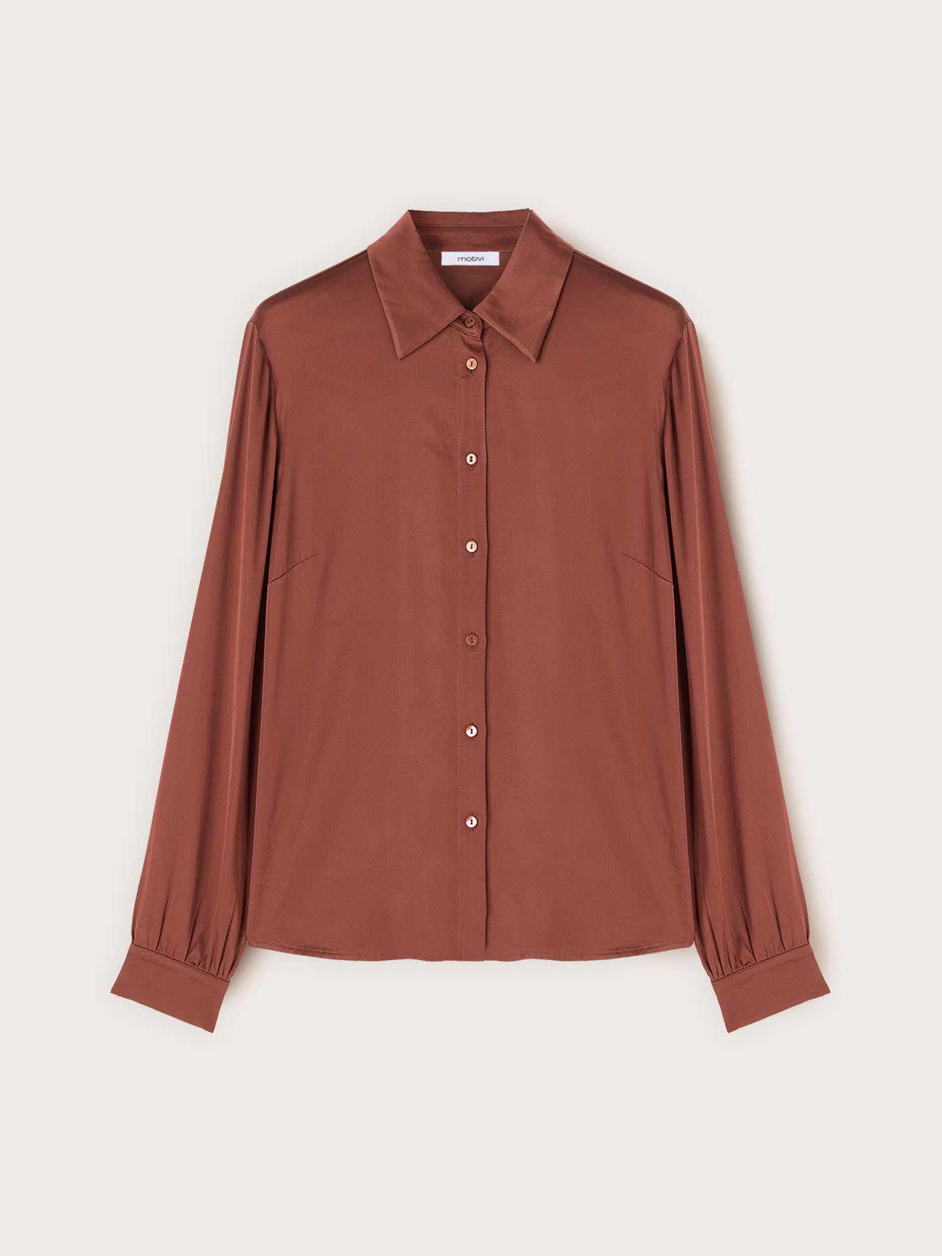 Satin shirt image number 3