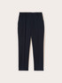 Regular fit polyviscose trousers image number 3