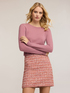 Cashmere sweater with ribbed sleeves image number 0