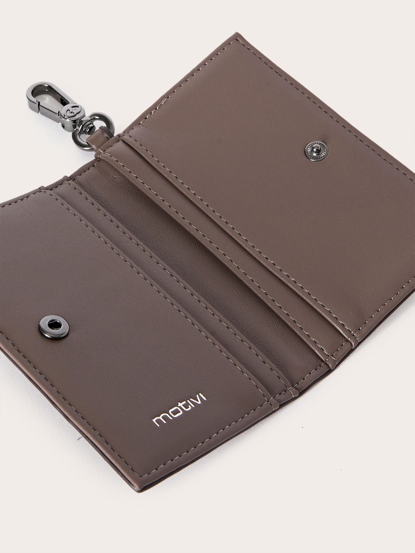 Porta carte in tessuto spalmato stampa cocco image number 2